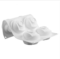 MINI ROSES CHOCOLATE MOUSSE MOULD 6 PCS