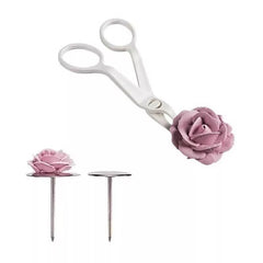 BUTTERCREAM FLOWER DECORATING NAIL SET{METALLIC)