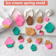 FROSTED CUPCAKES PLUNGER CUTTER SET