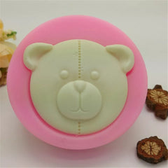 TEDDY BEAR FACE MOULD