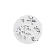 DAISY AND OTHER FLOWERS MOULD