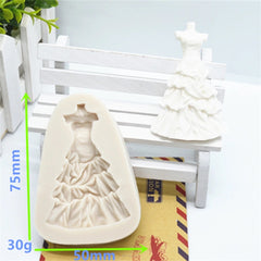 MINI WEDDING/BRIDE DRESS MOULD