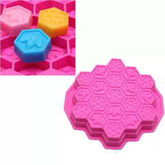 BEES IN HIVE/HONEY COMB CHOCOLATE MOUSSE MOULD