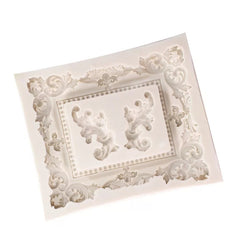VICTORIAN RECTANGLAR PHOTO FRAME MOULD WITH SCROLLS