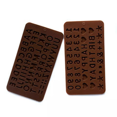 NUMBERS/LETTERS CHOCOLATE MOULD