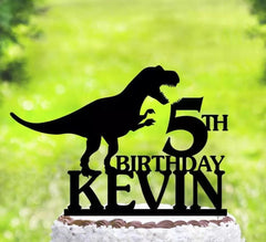 CUSTOMIZED BLACK ACRYLIC TOPPERS