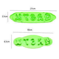 PUSH-OUT ALPHABET CUTTERS SET MEDIUM