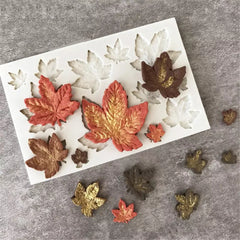 MINI AUTUMN LEAVES MOULD