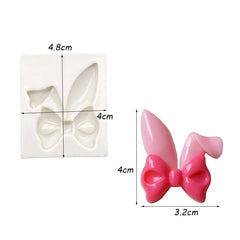 TINY EASTER BUNNY EARS MOULD 1PC