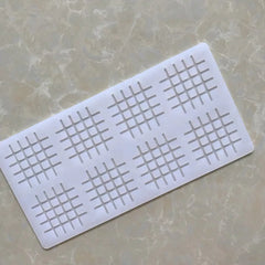 TIC TAC TOE CHOCOLATE CAGE/TOPPER MOULD (CLEAR)