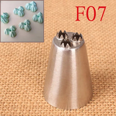 TRIPPLE STARS LARGE STAINLESS STEEL NOZZLE 2 PCS SET