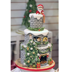 LARGE CHRISTMAS TREE WITH DECORATIONS MOULD
