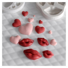 LIPS MOULD 4 PCS