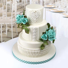 PLEAT AND FRILL BORDER MOULD (PINK)