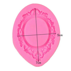 OVAL VICTORIAN FRAME MOULD
