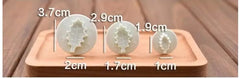 1 PIECE HOLY/ CHRISTMAS PLANT PLUNGER CUTTER SET 3PCS