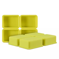 4 CAVITY RECTANGULAR SOAP MOULD