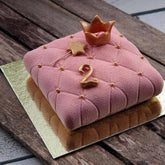 3D QUILTED SQUARE CHOCOLATE MOUSSE MOULD