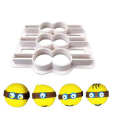 MINIONS FACE TOPPER CUTTERS SET