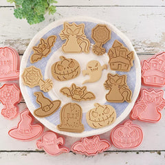 TOMBSTONE HALLOWEEN CUTTERS SET 8PCS