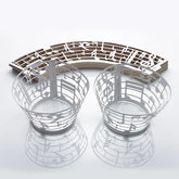 LASER CUT MUSICAL NOTES CUPCAKE CAGES/WRAPPERS - {12 Pcs}
