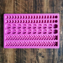 ROPES AND PEARLS BORDER MOULD 6PCS