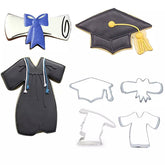 GRADUATION COOKIE CUTTERS SET