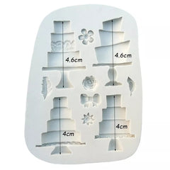 MINI TIERED CAKES MOULD 4 PCS