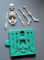 HALLOWEEN SKELETON MOULD