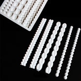 ROPES AND PEARLS BORDER MOULD 6PCS