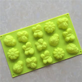 LARGE BUTTERFLIES, LADYBUGS & BEES CHOCOLATE MOULD