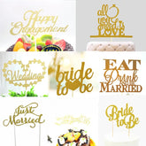 CUSTOMIZED GLITTER PAPER TOPPERS