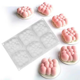 MINI CLOUD CHOCOLATE MOUSSE MOULD 6 PCS