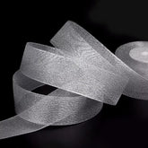 ORGANZA SILVER RIBBON