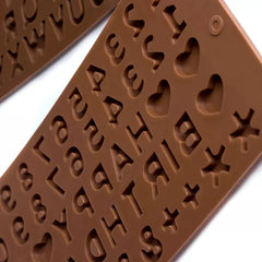 NUMBERS/LETTERS CHOCOLATE MOULD