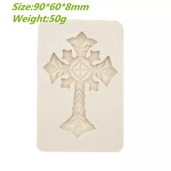 EMBELISHED CROSS MOULD