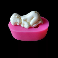 BABY SILICONE MOULD-GREY (MEDIUM)