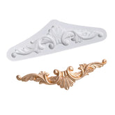 PALM CENTER WITH SCROLL BORDER MOULD