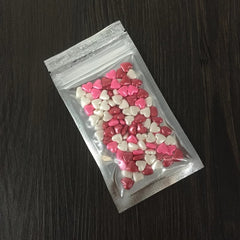 MIXED LARGE SUGAR LOVE HEARTS