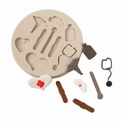 MINI MEDICAL THEMED/ DOCTORS TOOLS MOULD