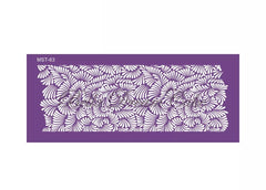 LEAVES MOTIF MESH STENCIL