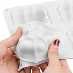 MINI CLOUD CHOCOLATE MOUSSE MOULD 6 PCS