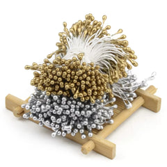 PEARL FLOWER STAMENS {250PCS}