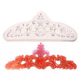 VINTAGE LACE BORDER / TIARA MOULD