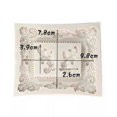 VICTORIAN RECTANGLAR PHOTO FRAME MOULD WITH SCROLLS