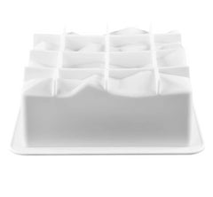 TRIANGULATION SQUARE CHOCOLATE MOUSSE MOULD