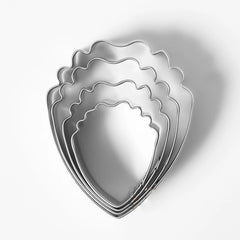 STAINLESS STEEL SIMPLE PEONY PETAL CUTTER SET