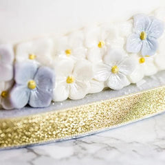 MINI FILLER FLOWERS BAS RELIEF BORDER MOULD