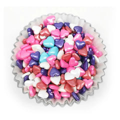 MIXED LARGE SUGAR LOVE HEARTS