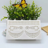 CLASSIC PEARL BORDER MOULD 3 PC SET (GREY)